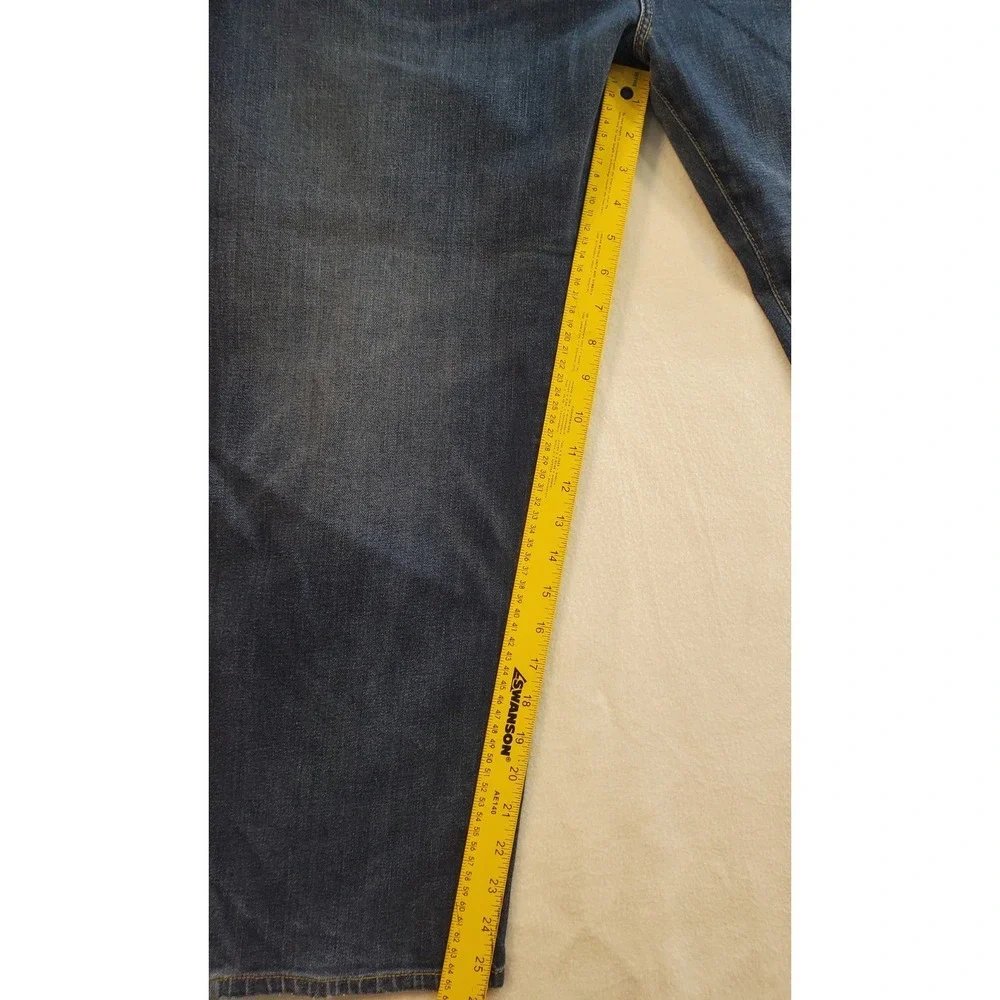 Polo Ralph Lauren Jeans Mens Size 46B x 30 Blue Hampton Straight Measure 44 X 25